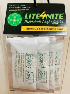Lite4Nite Pickleball Packaging